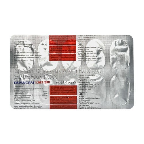 DAPANORM GM 2MG FORTE TABLET