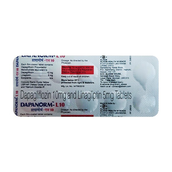 DAPANORM L 10MG TABLET
