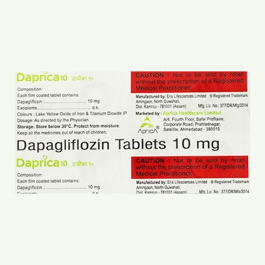 DAPRICA 10MG TABLET