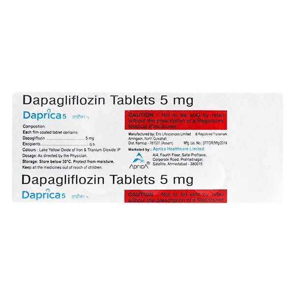 DAPRICA 5MG TABLET