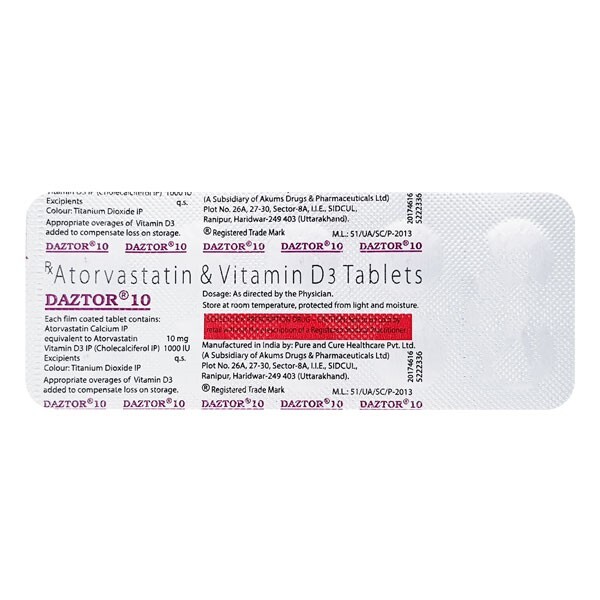 DAZTOR 10MG TABLET