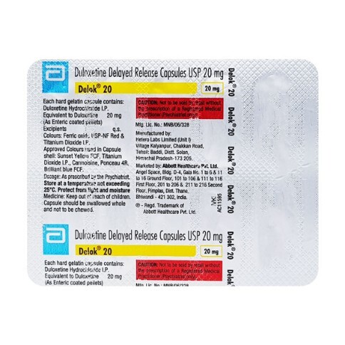DELOK 20MG CAPSULE