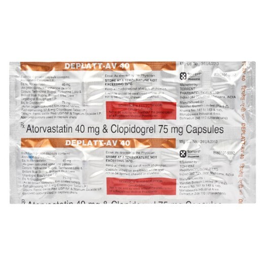 DEPLATT AV 40MG CAPSULES