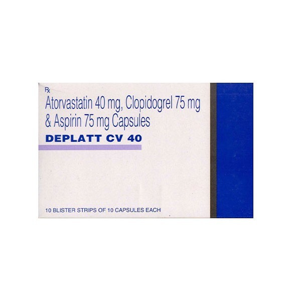 DEPLATT CV 40MG CAPSULE