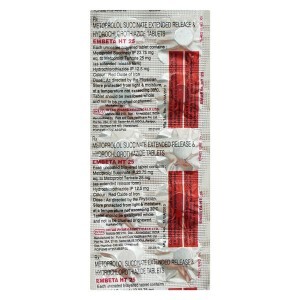 EMBETA HT 25MG TABLET