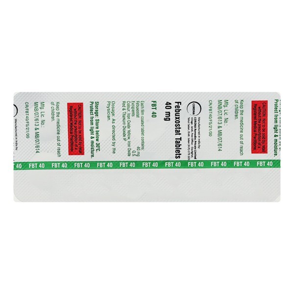 FBT 40MG TABLET