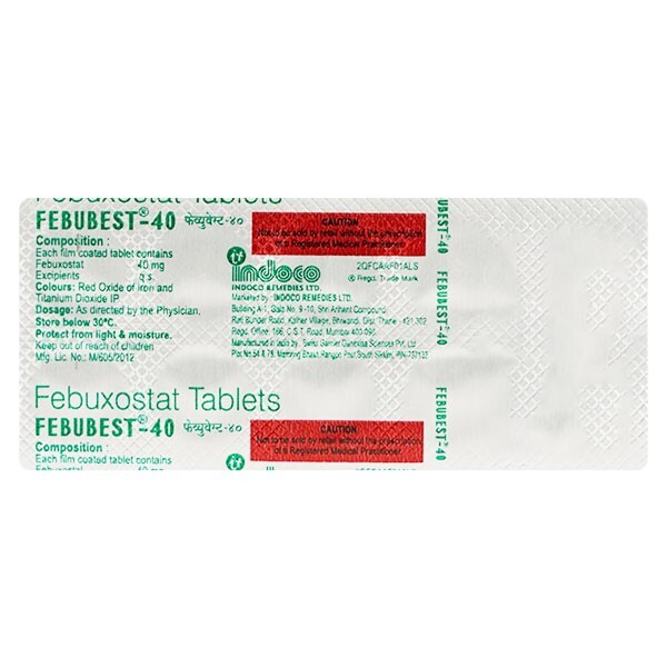 FEBUBEST 40MG TAB