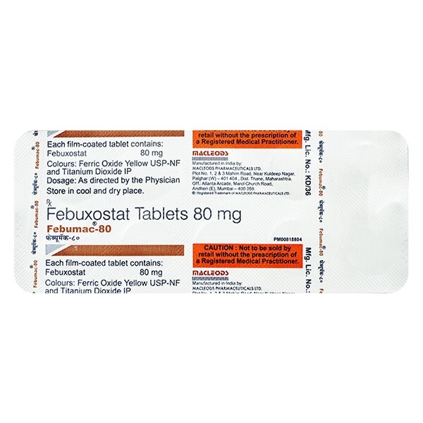 FEBUMAC 80MG TABLET