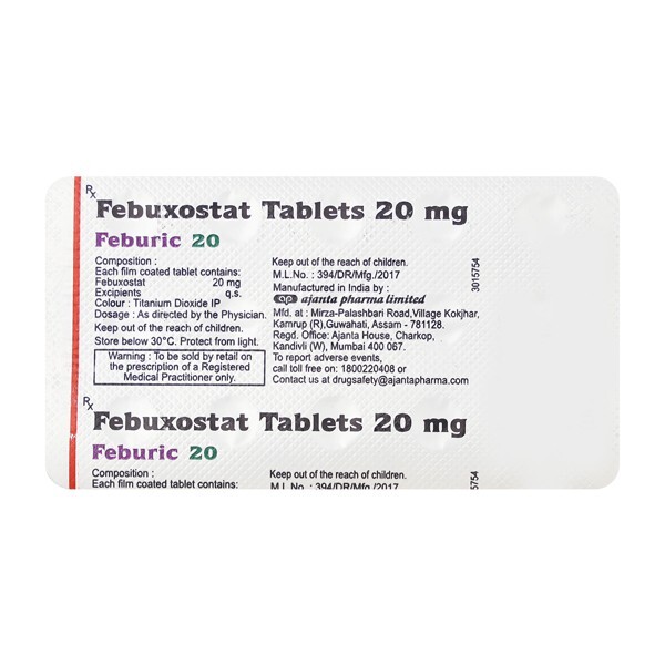 FEBURIC 20MG TABLET