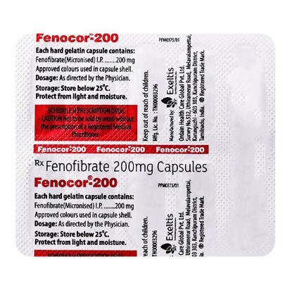 FENOCOR 200MG CAPSULE