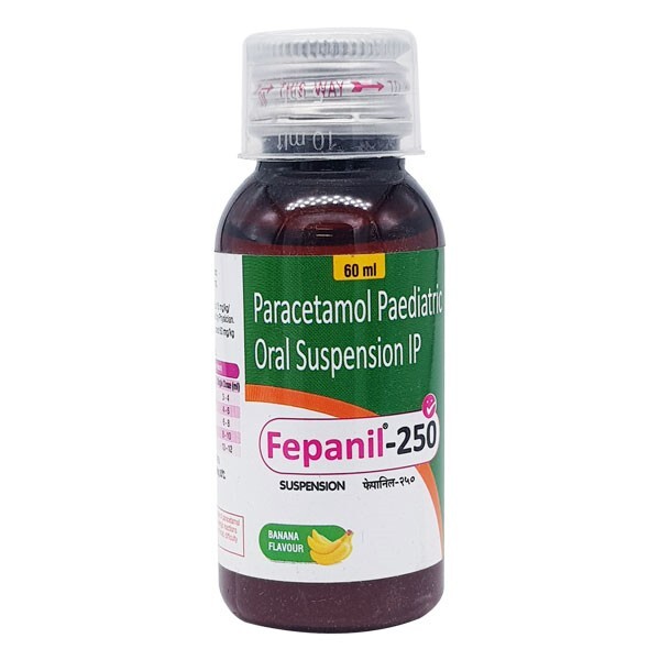 FEPANIL 250MG SYRUP 60ML