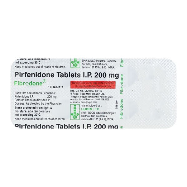 FIBRODONE 200 TAB