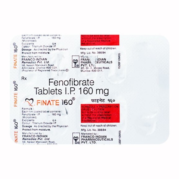 FINATE 160MG TABLET