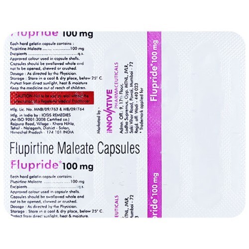 FLUPRIDE 100MG CAPSULE