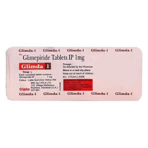 GLIMDA 1MG TABLET