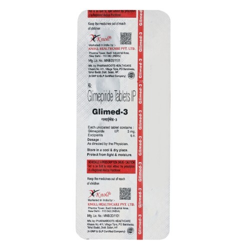 GLIMED 3MG TABLET