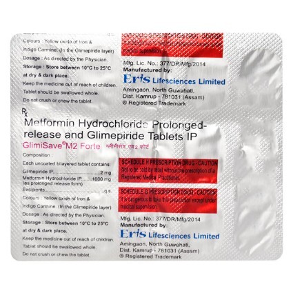 GLIMISAVE M2 FORTE TABLET