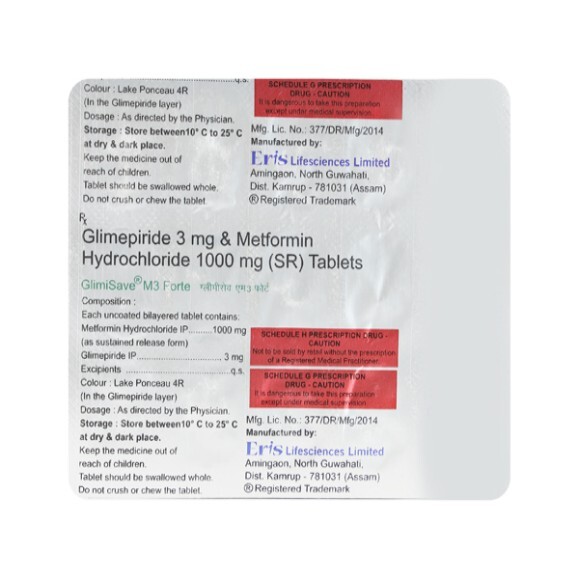 GLIMISAVE M3 FORTE TABLET