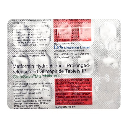 GLIMISAVE M3 TABLET
