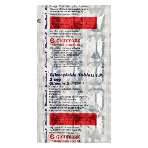 GLIMULIN 2MG TABLET