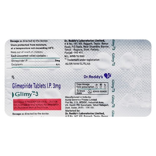 GLIMY 3MG TAB