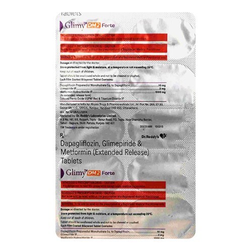 GLIMY DM 2 FORTE TABLET