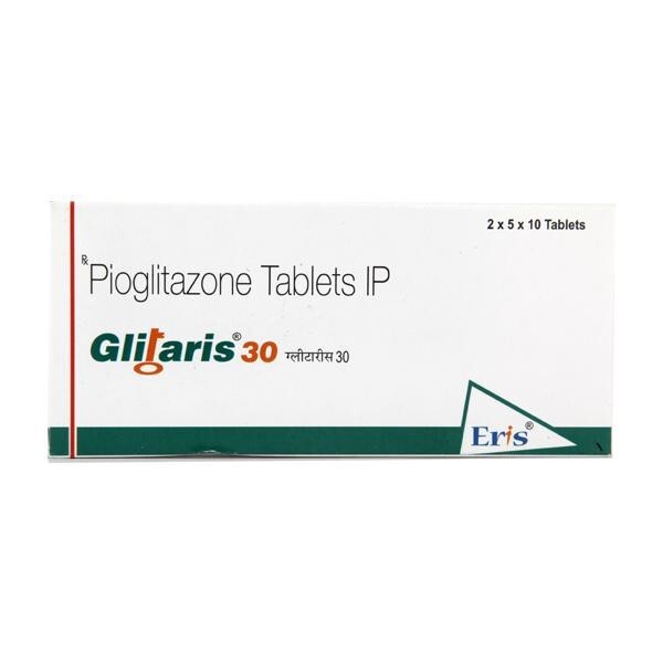 GLITARIS 30MG TABLET