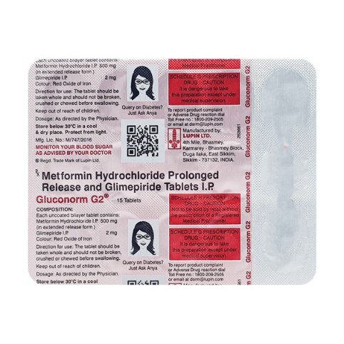 GLUCONORM G2 TABLET