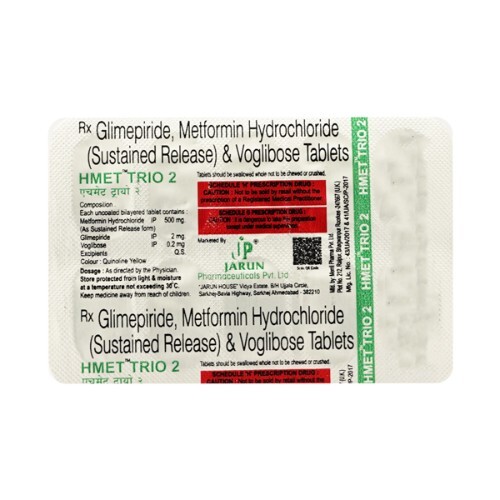 HMET TRIO 2MG TABLET