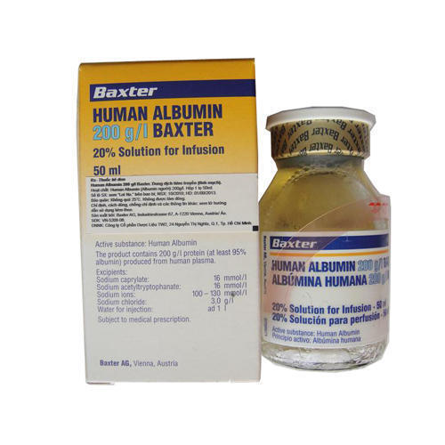 HUMAN ALBUMIN 20% 100ML BAXTER Infusion