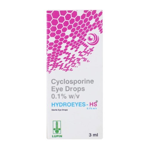HYDROEYES HS 0.1% DROPS 3ML
