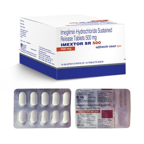 IMEXTOR SR 500 MG TABLET