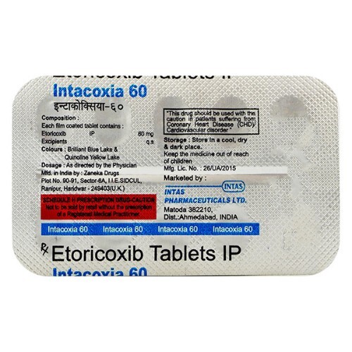 INTACOXIA 60MG TABLET