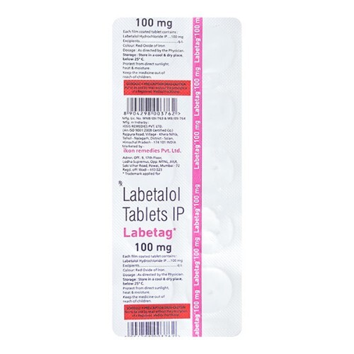 LABETAG 100MG TABLET