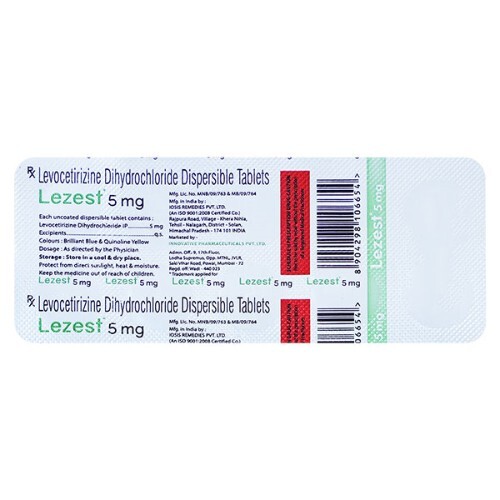 LEZEST 5MG TABLET