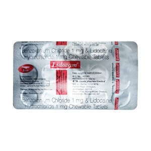 LIDOCAM CT 1/1 MG TABLET