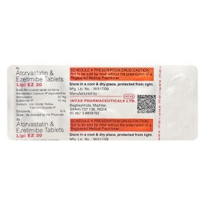 LIPI EZ 20MG TABLET