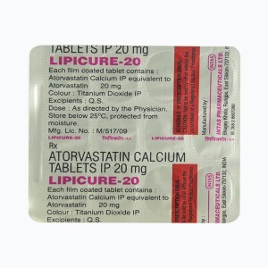 LIPICURE 20MG TABLET