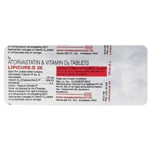 LIPICURE D 20MG TAB