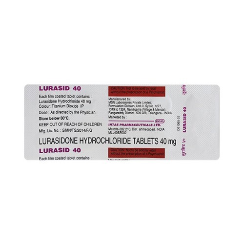 LURASID 40MG TAB