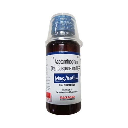 MACFAST 250MG SUSENSION 60ML