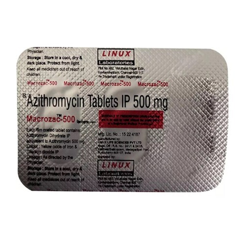 MACROZAC 500MG TABLET