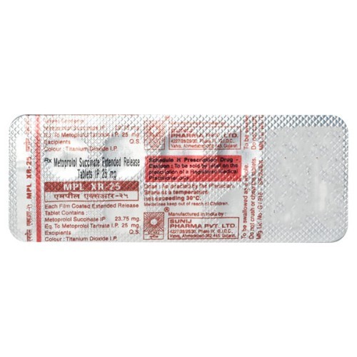 MPL XR 25MG TABLET