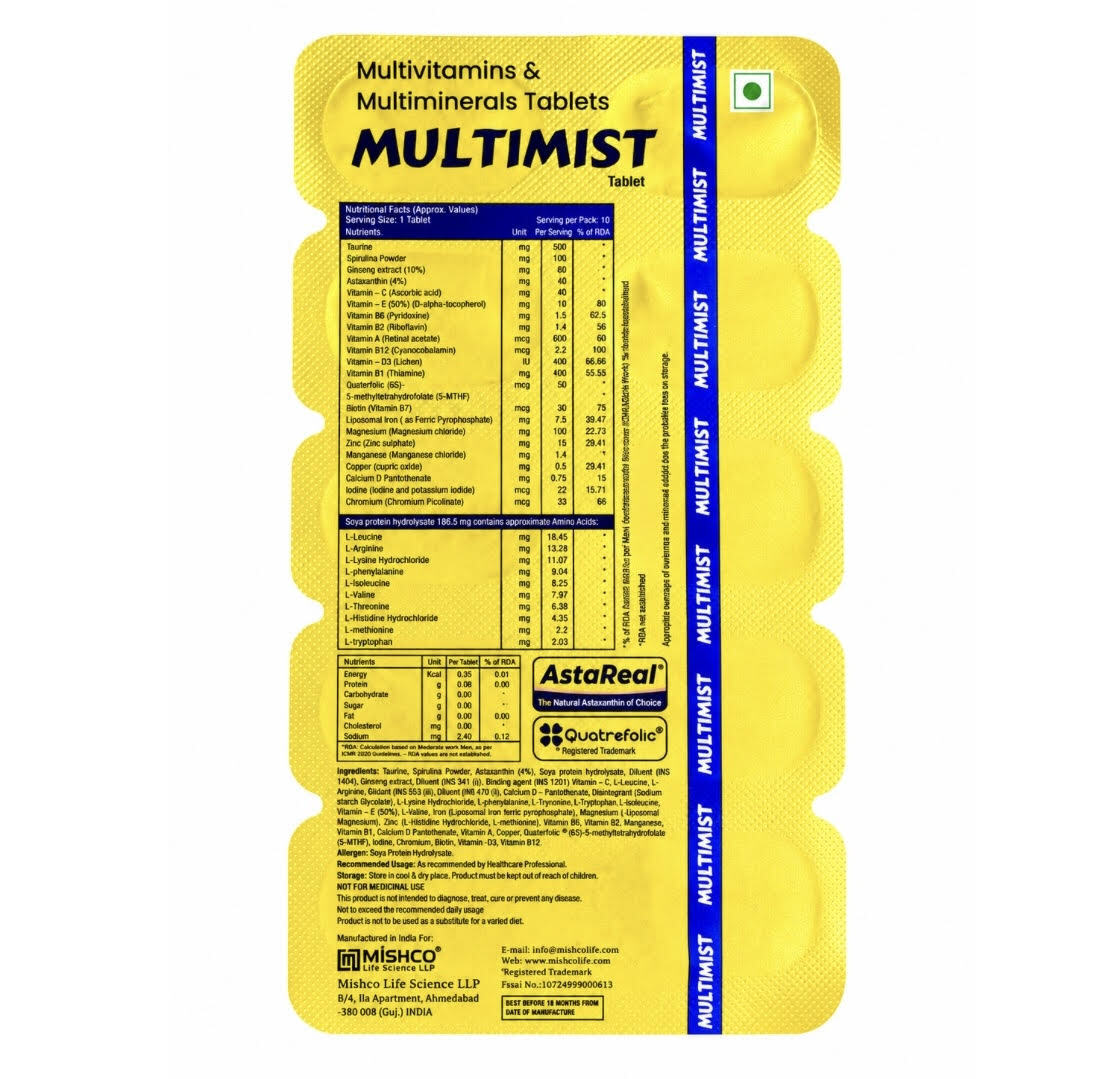 MULTIMIST TABLET