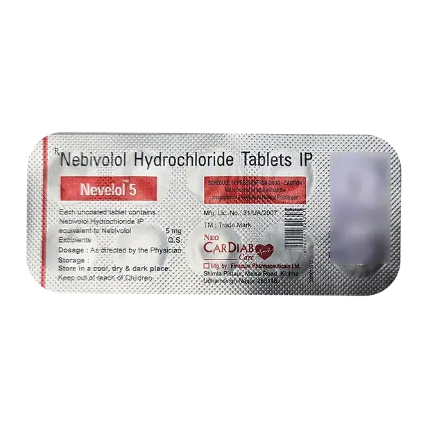 NEVELOL 5MG TABLET