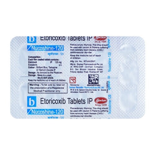 NUCOSHINE 120MG TAB