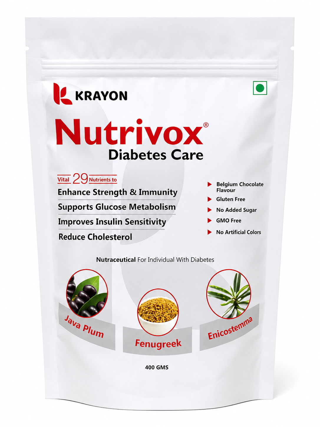 NUTRIVOX DIABETES CARE POWDER 400GM
