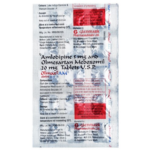 OLMAX AM 20MG TAB