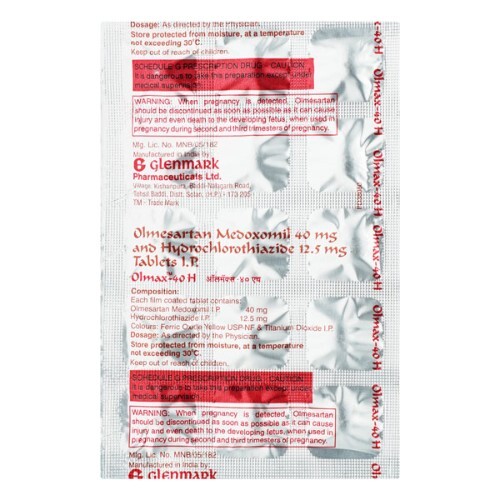 OLMAX H 40MG TAB