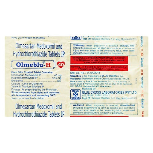 OLMEBLU H 40MG TAB